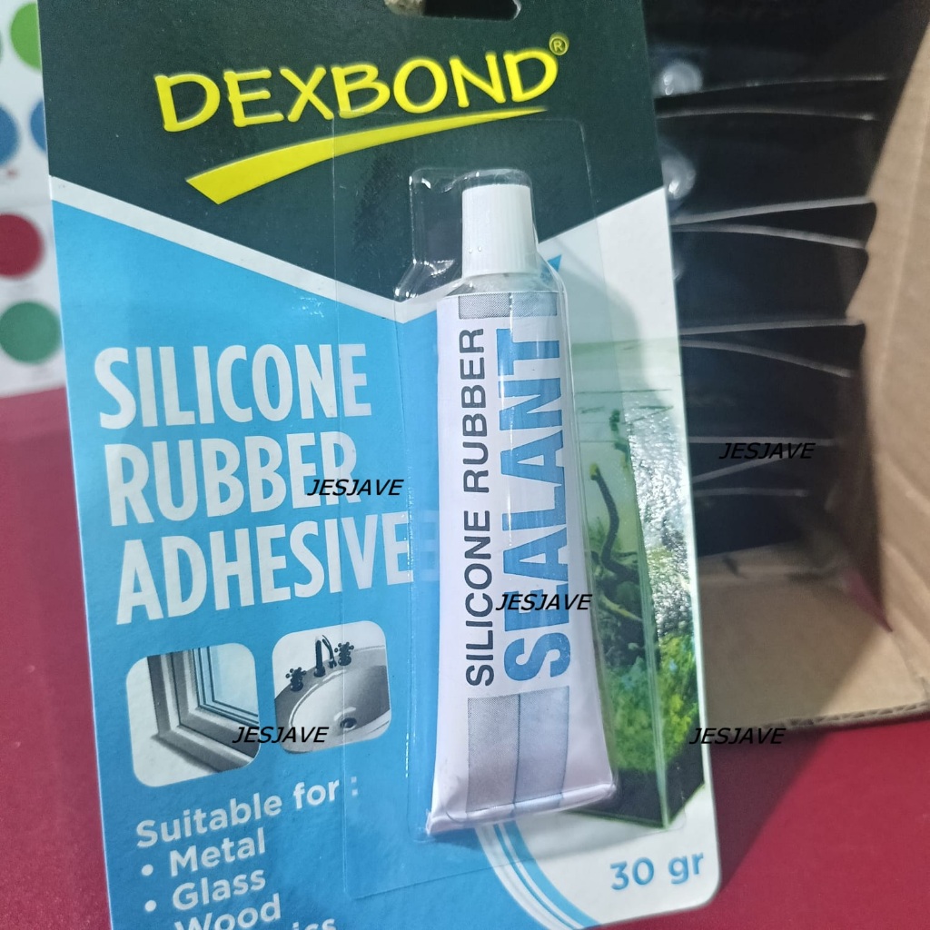 Jual LEM DEXBOND SEALANT 30g Dexbond Silicone Rubber Adhesive Sealant ...