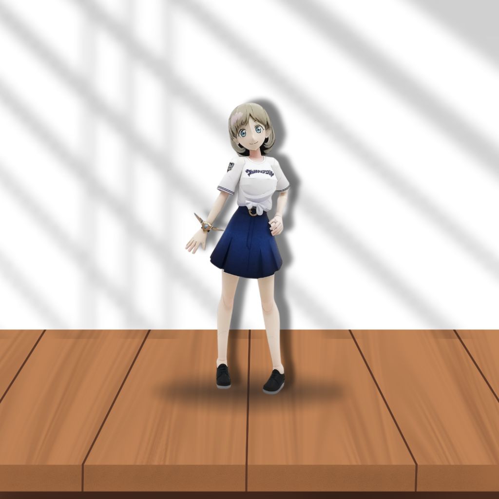 Jual Papercraft Keke Tang Love Live | Cetak Kertas Briefcard A4 | DIY ...