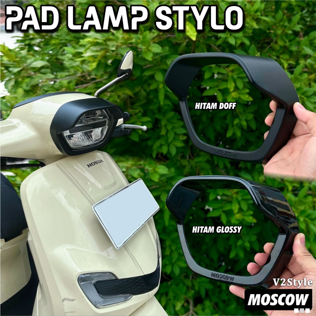 Jual CAP HONDA STYLO 160 TOPI STYLO PETLAMP GARNISH COVER LAMPU DEPAN ...