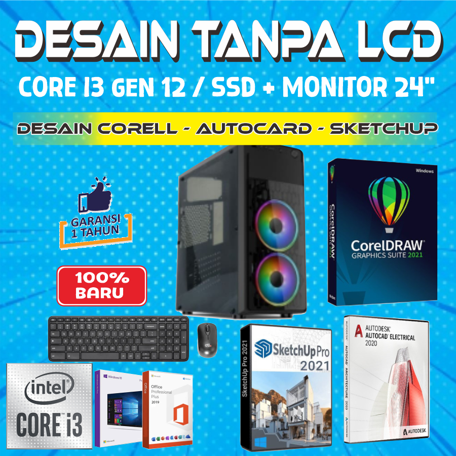 Jual Komputer Desain / PC Desain / PC Desain Grafis Best Seller ...