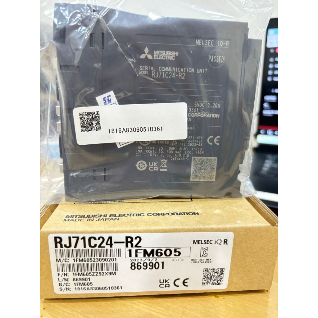 Jual Mitsubishi RJ71C24-R2 Serial Communication Unit PLC iQ-R Series ...