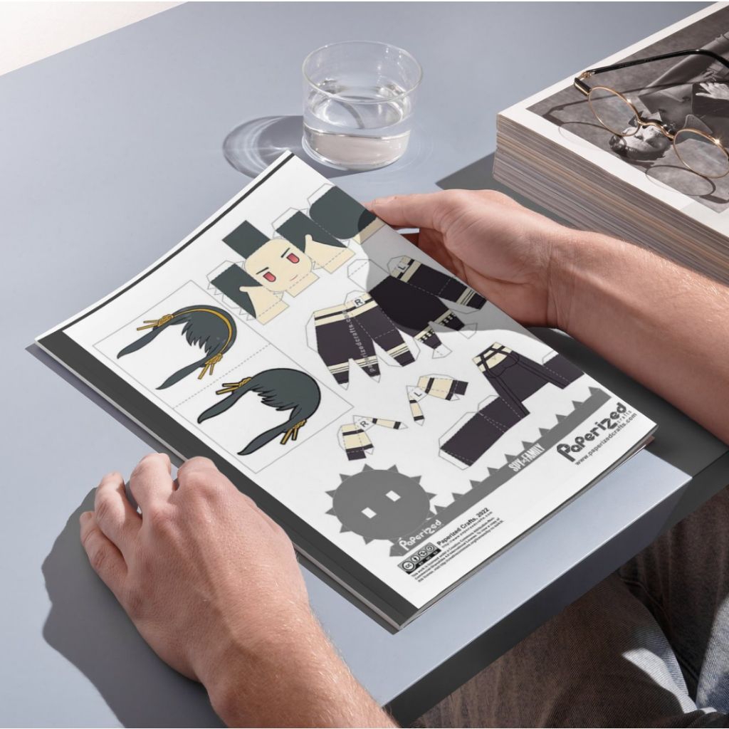 Jual Papercraft Yor Forger Spy x Family | Cetak Kertas Briefcard A4 ...