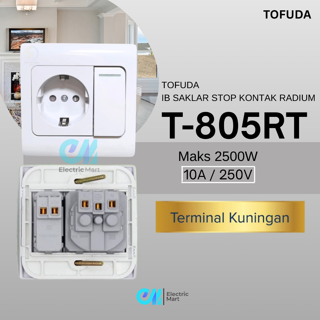 Jual Stop Kontak Engkel Tunggal Inbow IBSK 6920 Colokan Listrik Putih ...