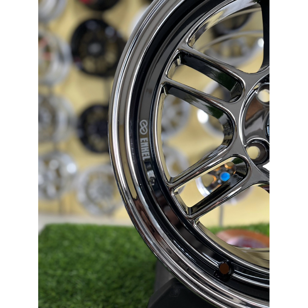 Jual velg enkei rpf r15 black chrome lebar 7 et41 kondisi baru | Shopee ...