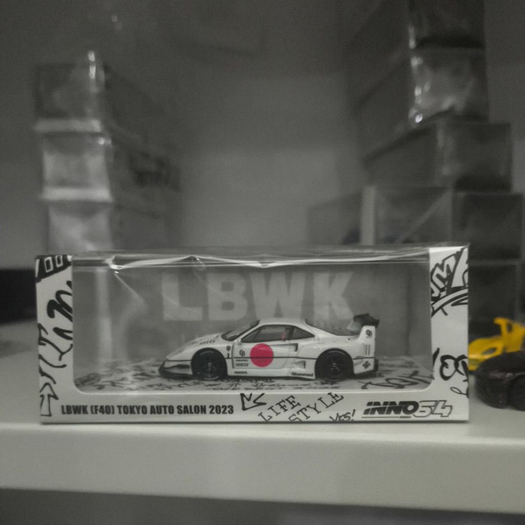 Jual Inno64 LBWK Ferrari F40 Tokyo Auto Salon 2023 White Putih Inno ...