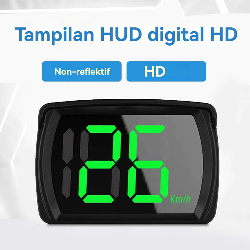 Jual Mobil GPS Speedometer Dengan Tampilan HUD Headup MPH KM/H LED ...