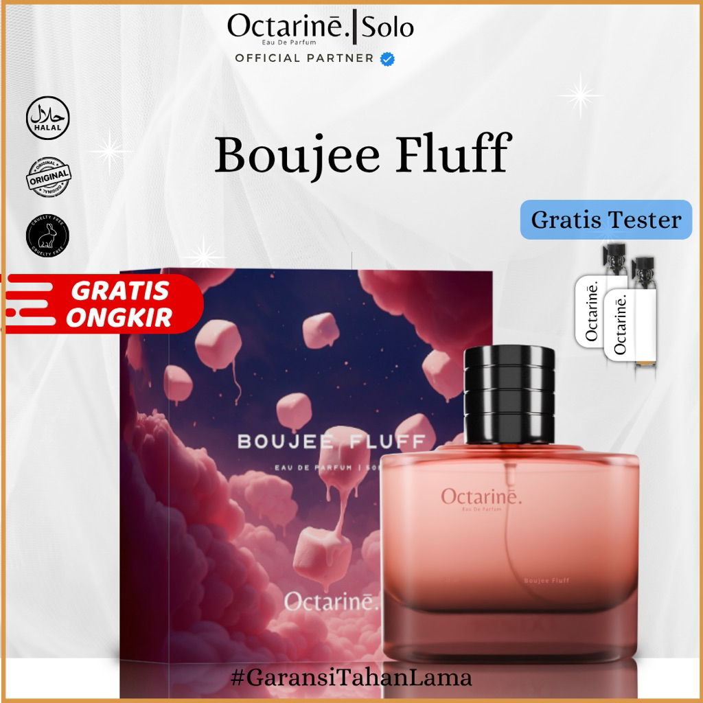 Jual Octarine Boujee Fluff Wangi Marshmellow Strawberry Vanilla Manis ...