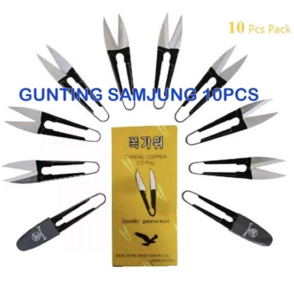 Jual (PAKET 1 PACK ISI 10 PCS) GUNTING BENANG original / thread cutter ...