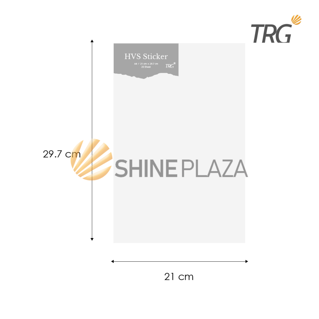 Jual TRG Label Sticker Paper LSP-46 - Kertas Stiker HVS Putih Doff A4 1 ...