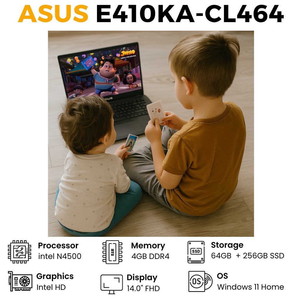 Jual Asus VivoBook Go E410KA-CL464 Intel N4500 256GB SSD Windows 11 ...