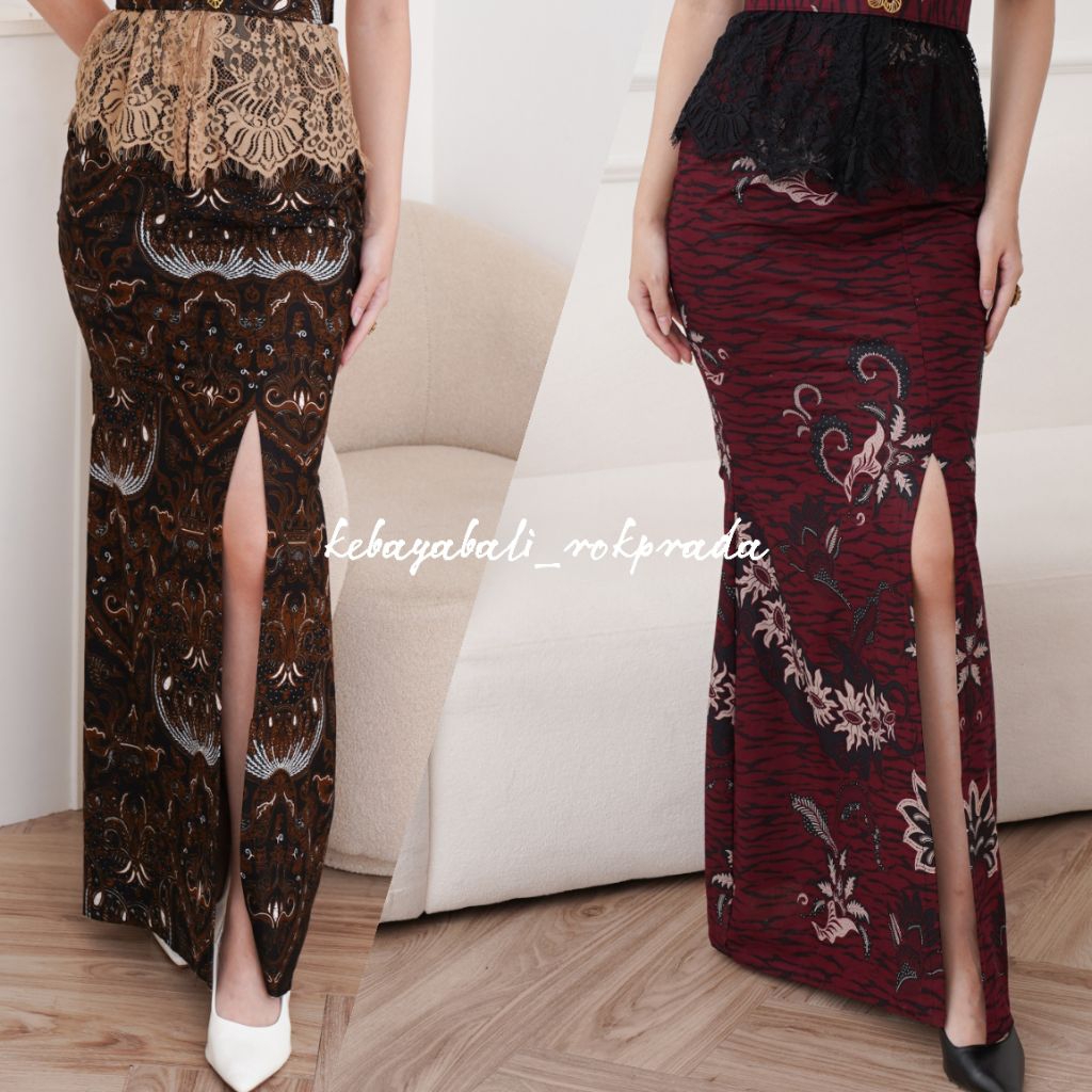 Jual ROK DUYUNG BELAH SAMPING ROK MERMAID ROK BATIK ROK BALI | Shopee ...