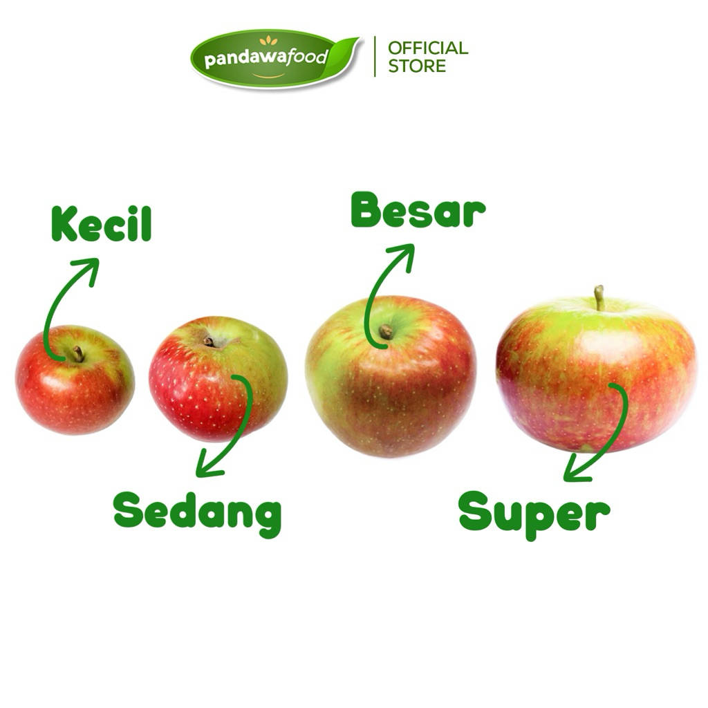 Jual Apel Rome Beauty 1kg / Apel Malang / Oleh-Oleh Khas Batu Malang ...
