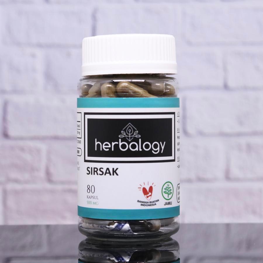 HERBALOGY Sirsak - 80 Kapsul (Kanker, Tumor, Kista, Endo, Adeno, FAM, PCOS) obat herbal, jamu