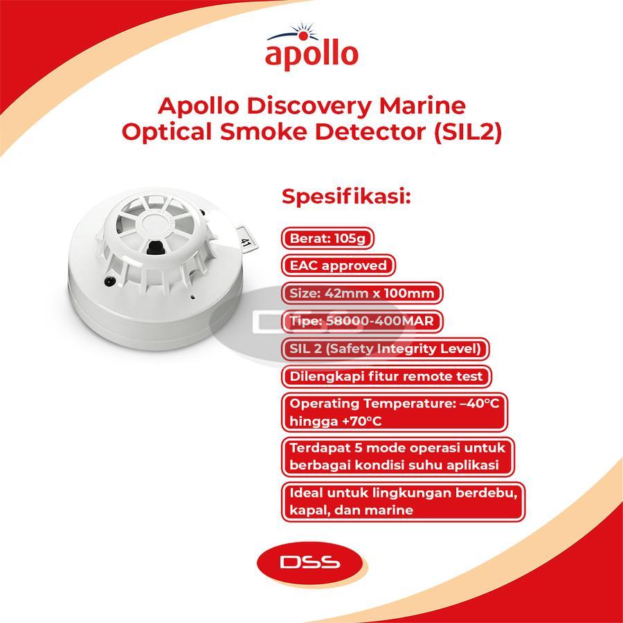 Jual Apollo Discovery Marine Heat Detector [SIL2] (58000-400MAR ...