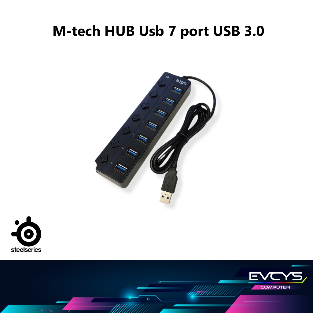 Jual M-tech HUB Usb 7 port USB 3.0 | Shopee Indonesia