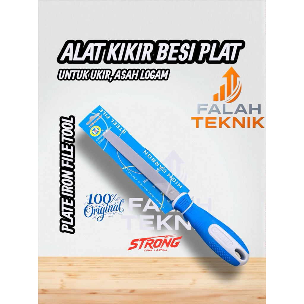 Jual Kikir Rata / Kikir Datar / Kikir Flat C-Mart + Gagang High Carbon ...