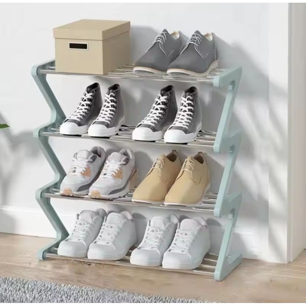 Jual RAK SEPATU ZIGZAG TEMPAT SEPATU SANDAL Pekanbaru Riau | Shopee ...