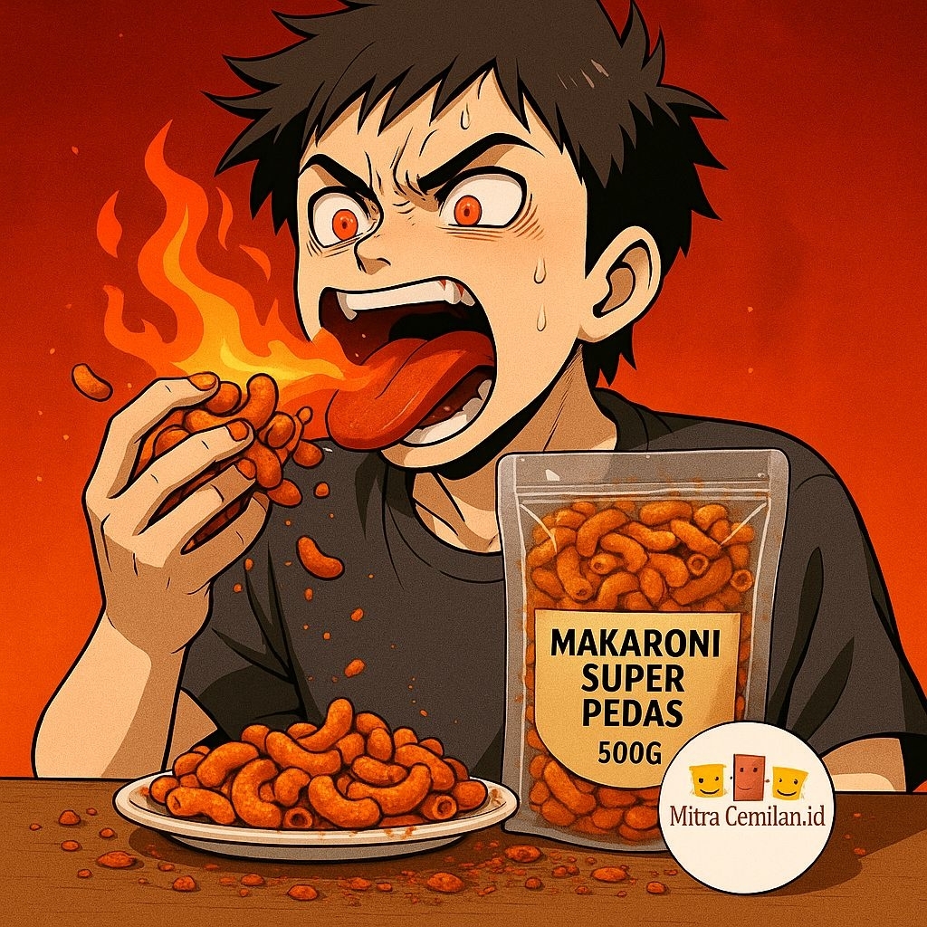 Jual MAKARONI SUPER PEDAS 200 GRAM, MAKARONI KEONG, MAKARONI BANTET ...