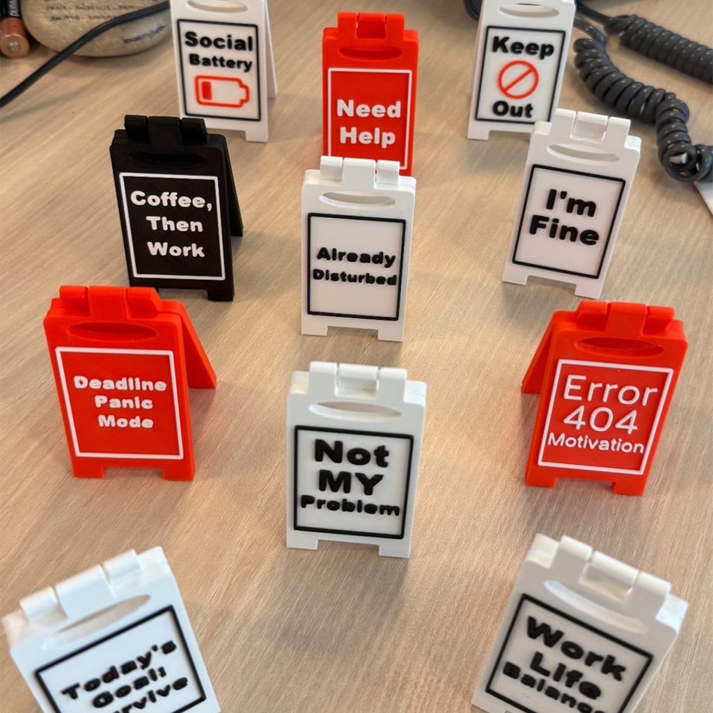 Jual Mini Sign Lucu Aksesoris Meja Kantor Dekorasi Meja Unik | Shopee ...