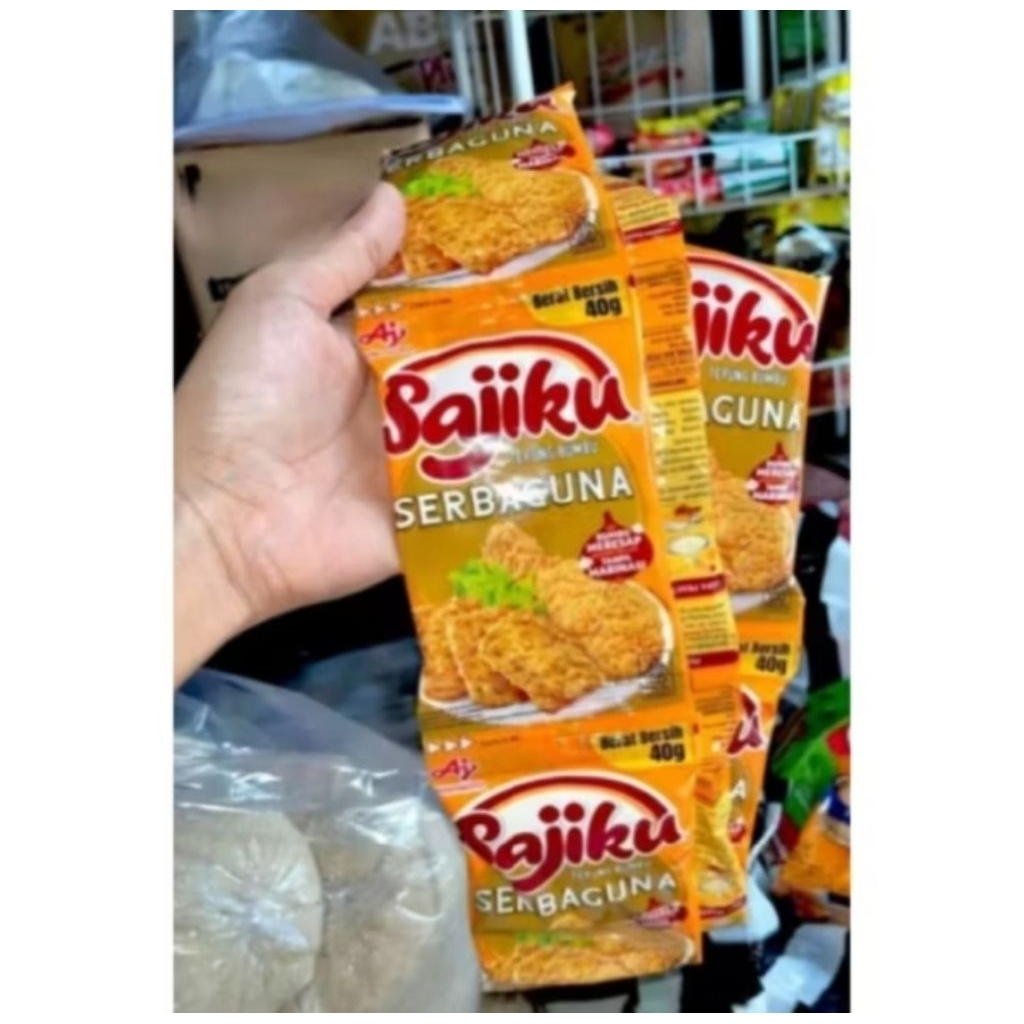 Jual sajiku tepung bumbu serbaguna 1 renceng isi 10 pcs | Shopee Indonesia