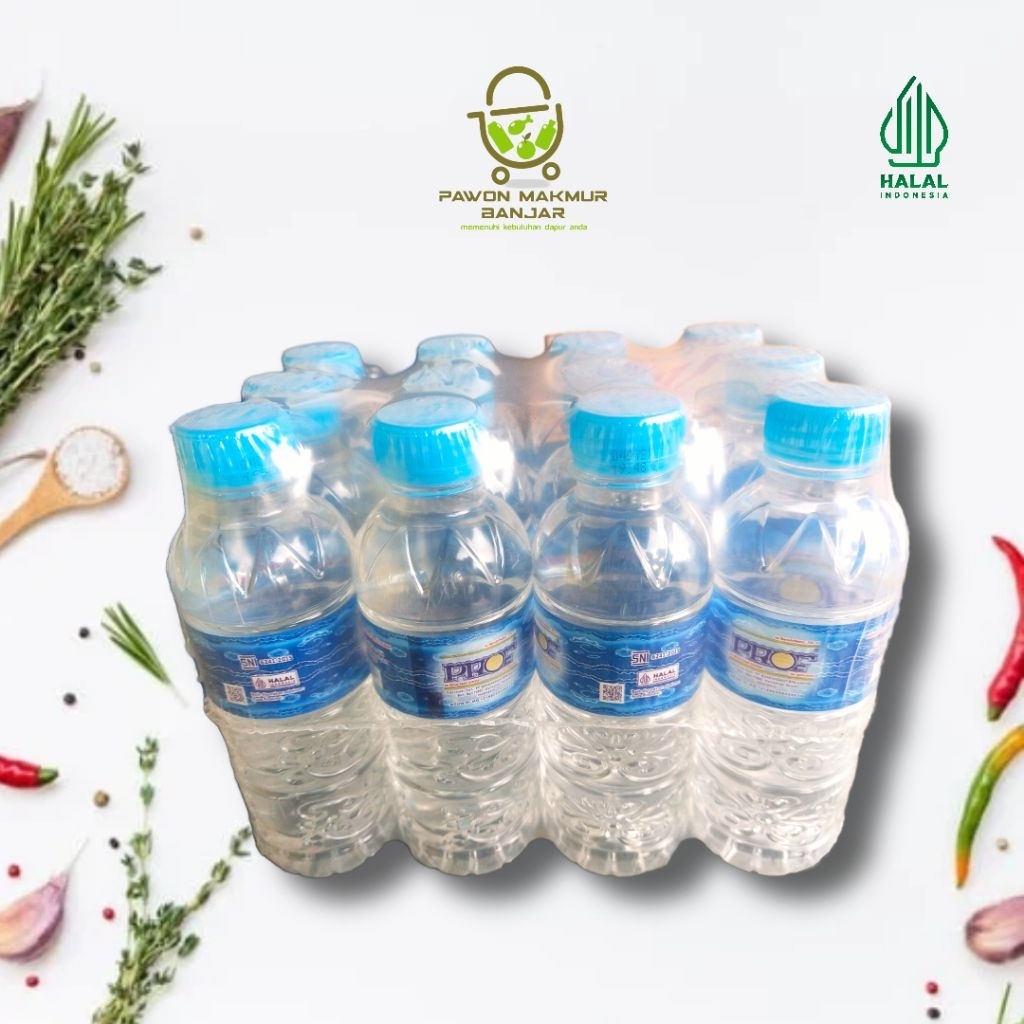 Jual AIR MINERAL PROF KEMASAN BOTOL 330 ML ISI 12 BOTOL | Shopee Indonesia