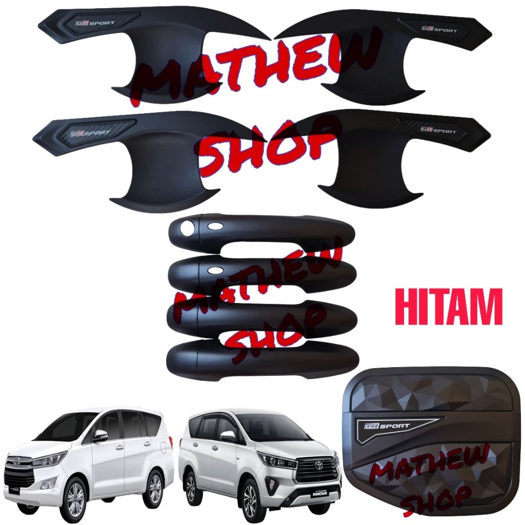 Jual Outer Door Handle Tank Cover Innova Reborn GR Sport 2016 2017 2018 ...