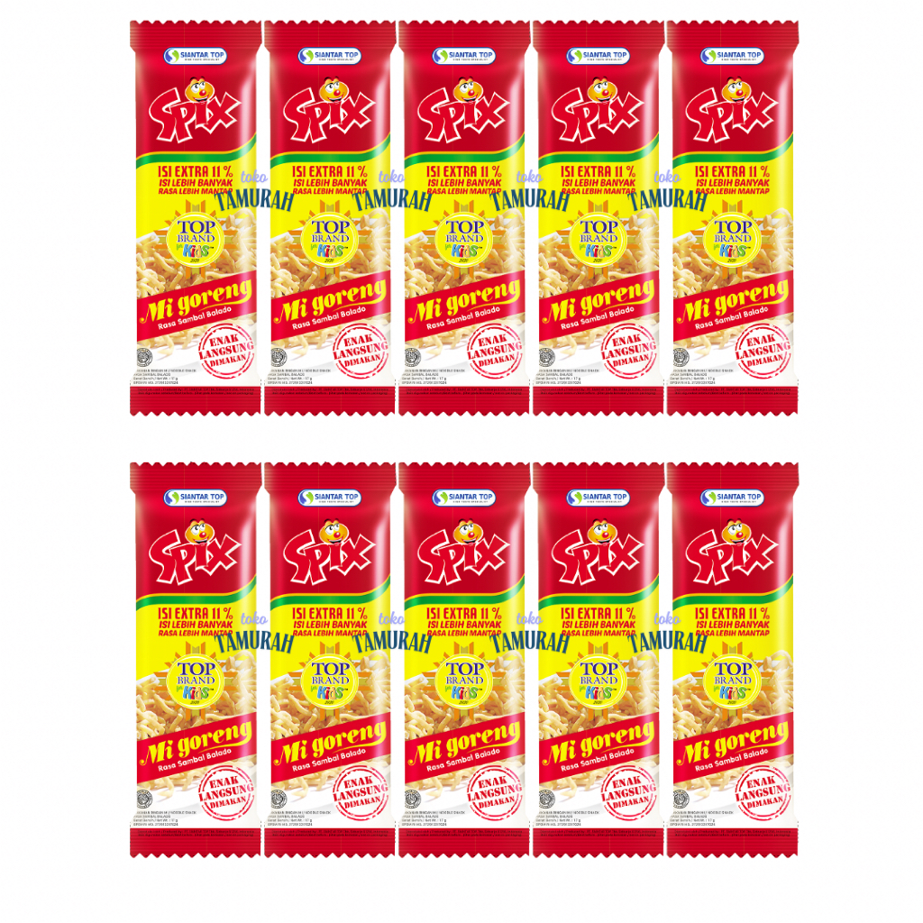 Jual Spix Mie Goreng 1 Renteng Isi 10 / Spix Mie Goreng | Shopee Indonesia