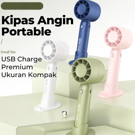 Kipas Angin Handheld Mini Fan USB Charge Kipas Angin tangan Mini Fan Kipas Angin Genggam