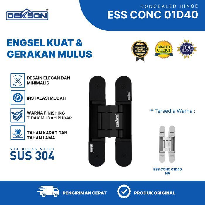 Jual Dekkson Engsel Tanam Stainless Steel SUS 304 Concealed Hinge ...