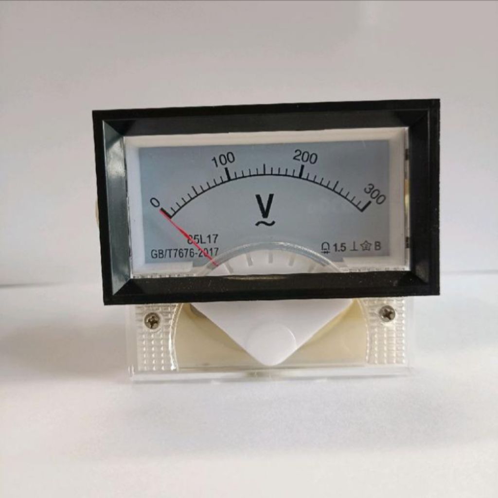 Jual Volt meter stabilizer analog 0-300 VAC 85L17 | Shopee Indonesia