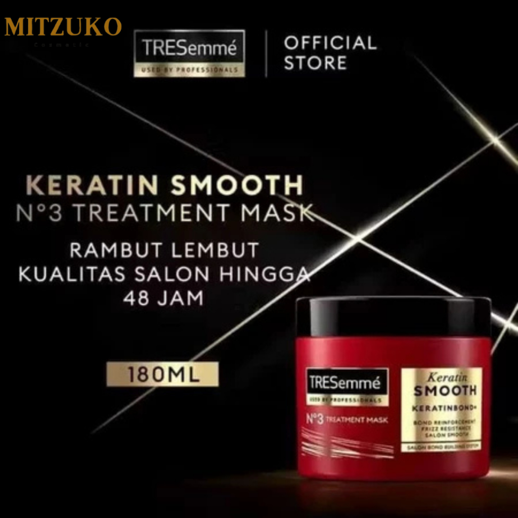 Jual TRESemme' Keratin Smooth N3 Treatment Mask 180ml | Shopee Indonesia