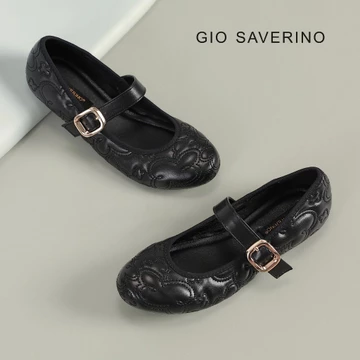 Gio Saverino Sepatu Wanita Flat Shoes Korea Ballerina Yangon