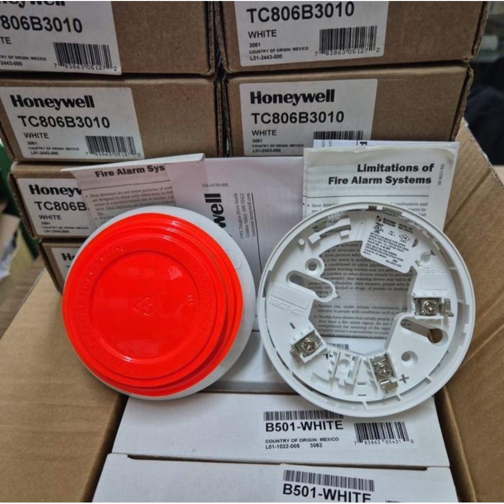 Jual SMOKE DETECTOR HONEYWELL TC806B3010+BASE B501-WHITE ORIGINAL ...