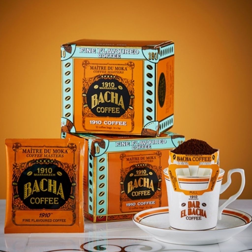 Jual EXP2028 NEW BACHA GIFT BOX 12 SACHET ARABICA 1910 COFFEE i