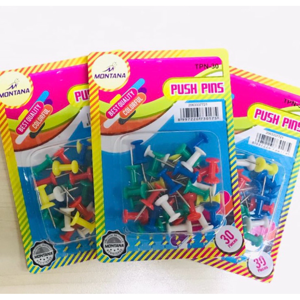 Jual Push Pin Montana TPN-30 [pak] | Shopee Indonesia