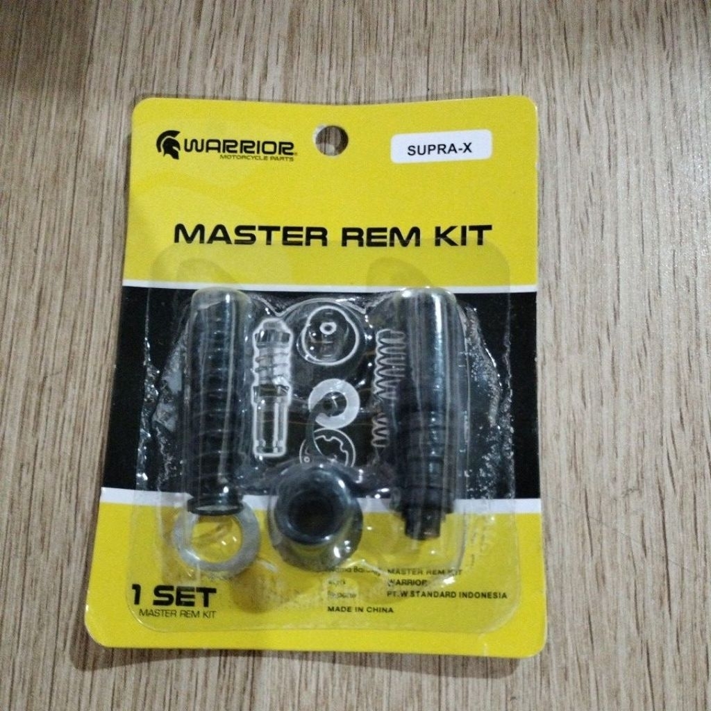 Jual MASTER REM KIT WARRIOR SUPRA X dan BEAT BISA SEPAKEAN KE MOTOR ...