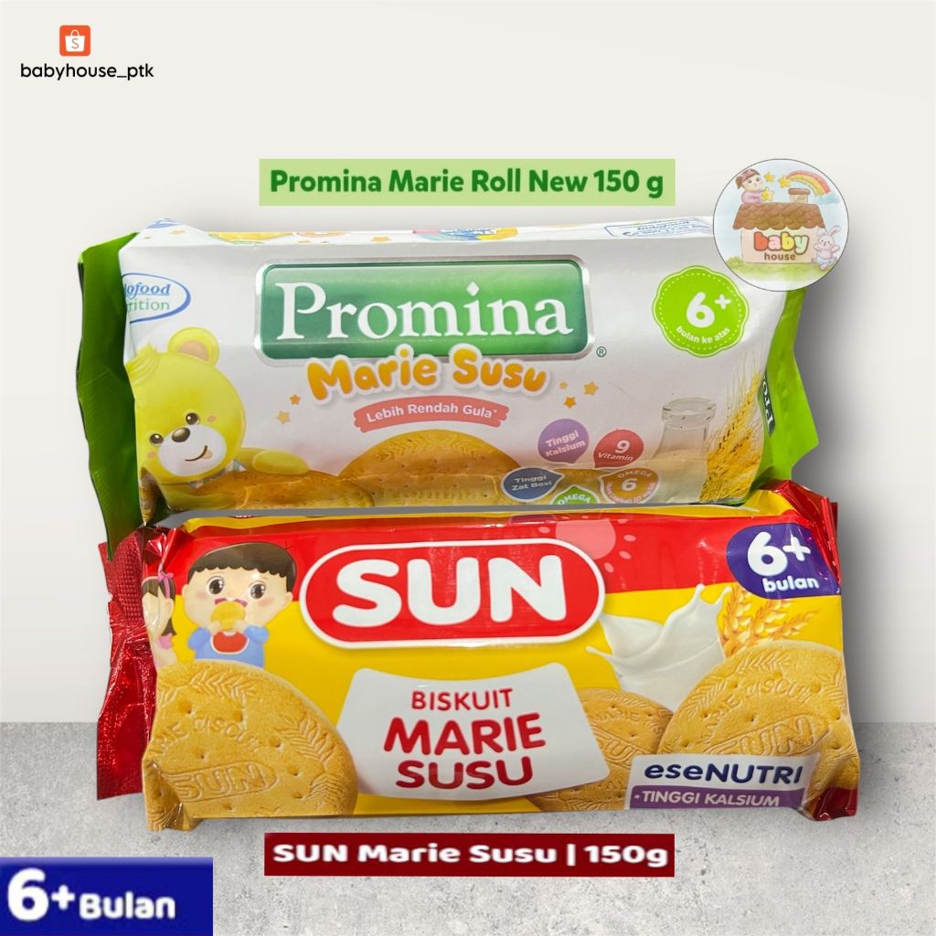 Jual PROMINA x SUN Biskuit Marie Susu 150g | Shopee Indonesia