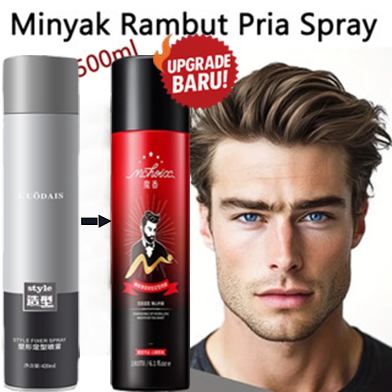 Jual Minyak Rambut Pria Spray Hair spray Pria hair styling spray spray ...