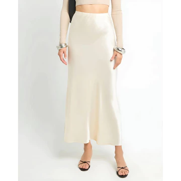 Skirt Rok Satin Silk Premium Rok Skirt Satin Long Skirt Rok A Line Mermaid Skirt