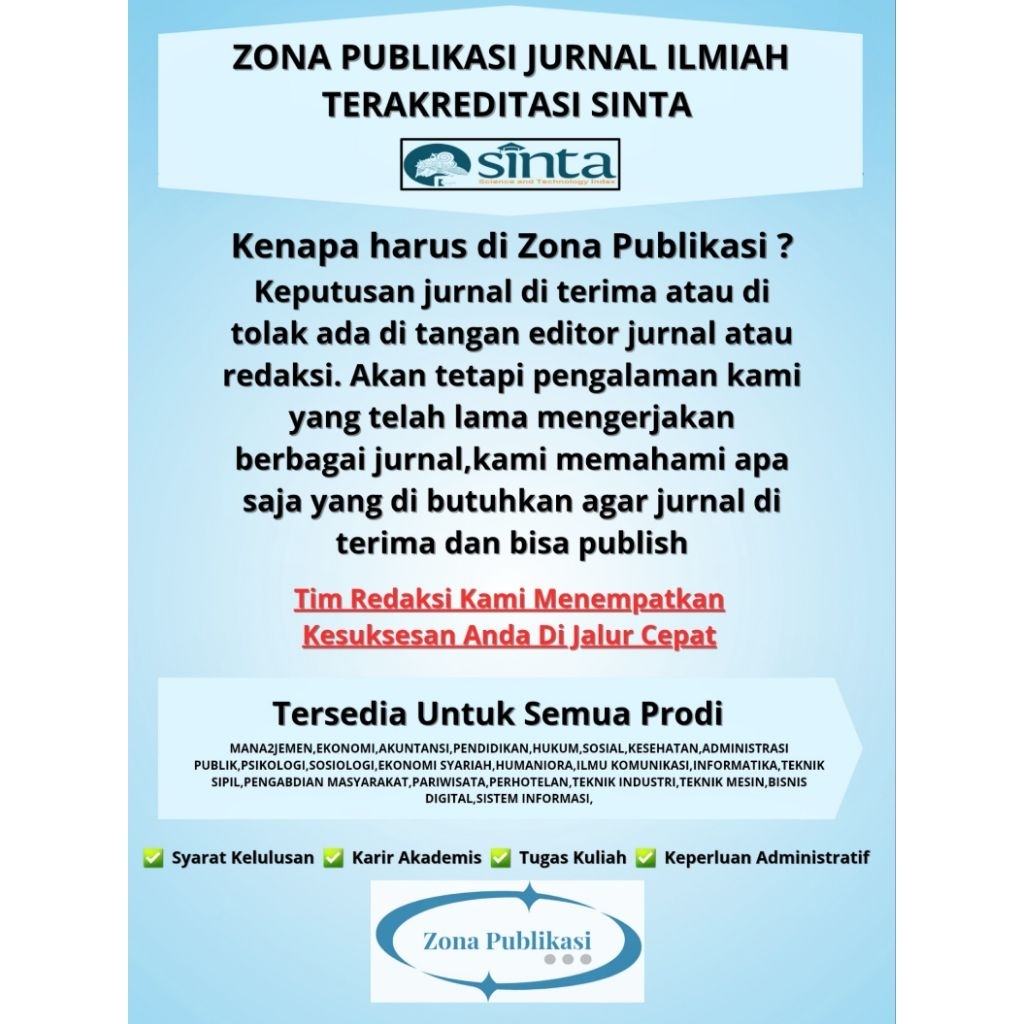 Jual Paket Fastrack Publikasi Jurnal Sinta | Shopee Indonesia