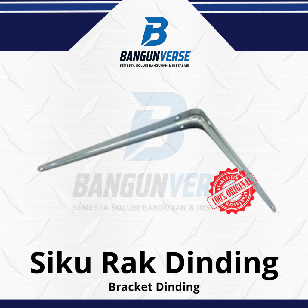 Jual siku rak tebal/ BRACKET DINDING / STANDARD SIKU RAK DINDING /SIKU ...