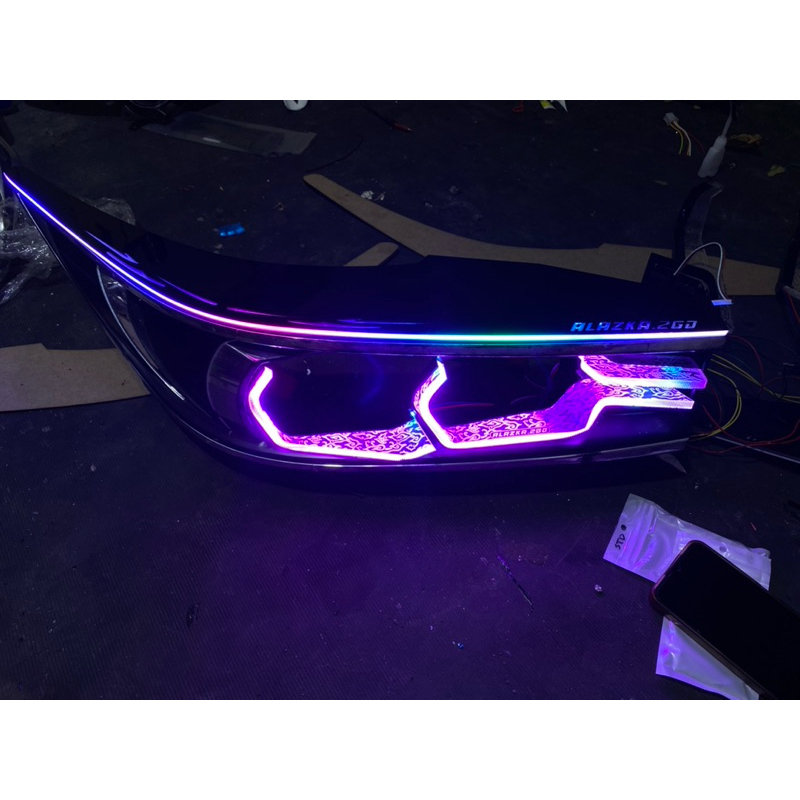 Jual Slim Frame Innova rebon G,V, & Venturer Full smart RGB V2 | Shopee ...