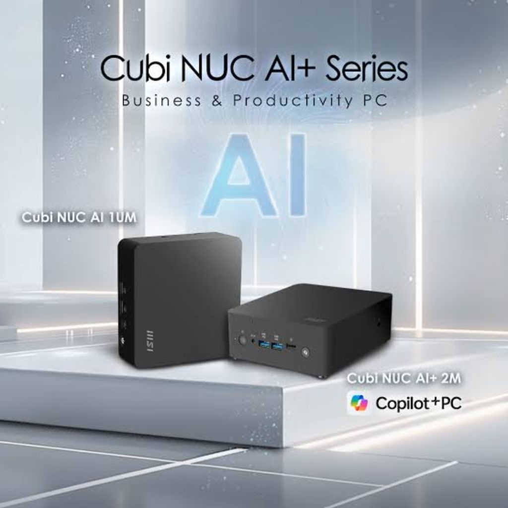 MSI CUBI NUC AI 1UMG CORE ULTRA 7 Barebone (No SSD, No Memory)