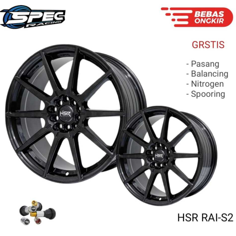 Jual Velg Mobil Racing R18 Hsr Rai-s2 Untuk Altis Camry Innova Xpander ...