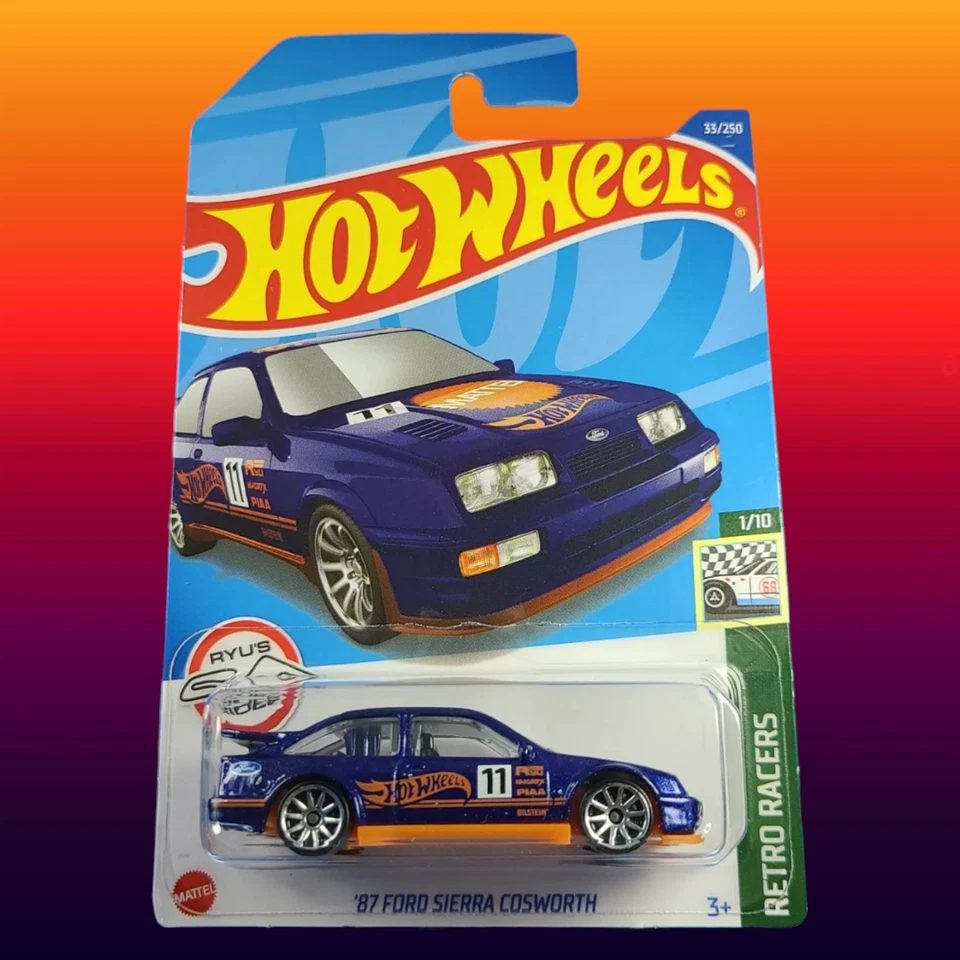Jual Hot Wheels 87 Ford Sierra Cosworth Blue - Retro Racers | Shopee ...