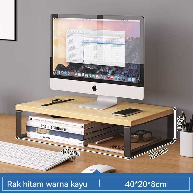 Jual Creative Monitor Stand Rak Monitor Tatakan Monitor Komputer Meja ...