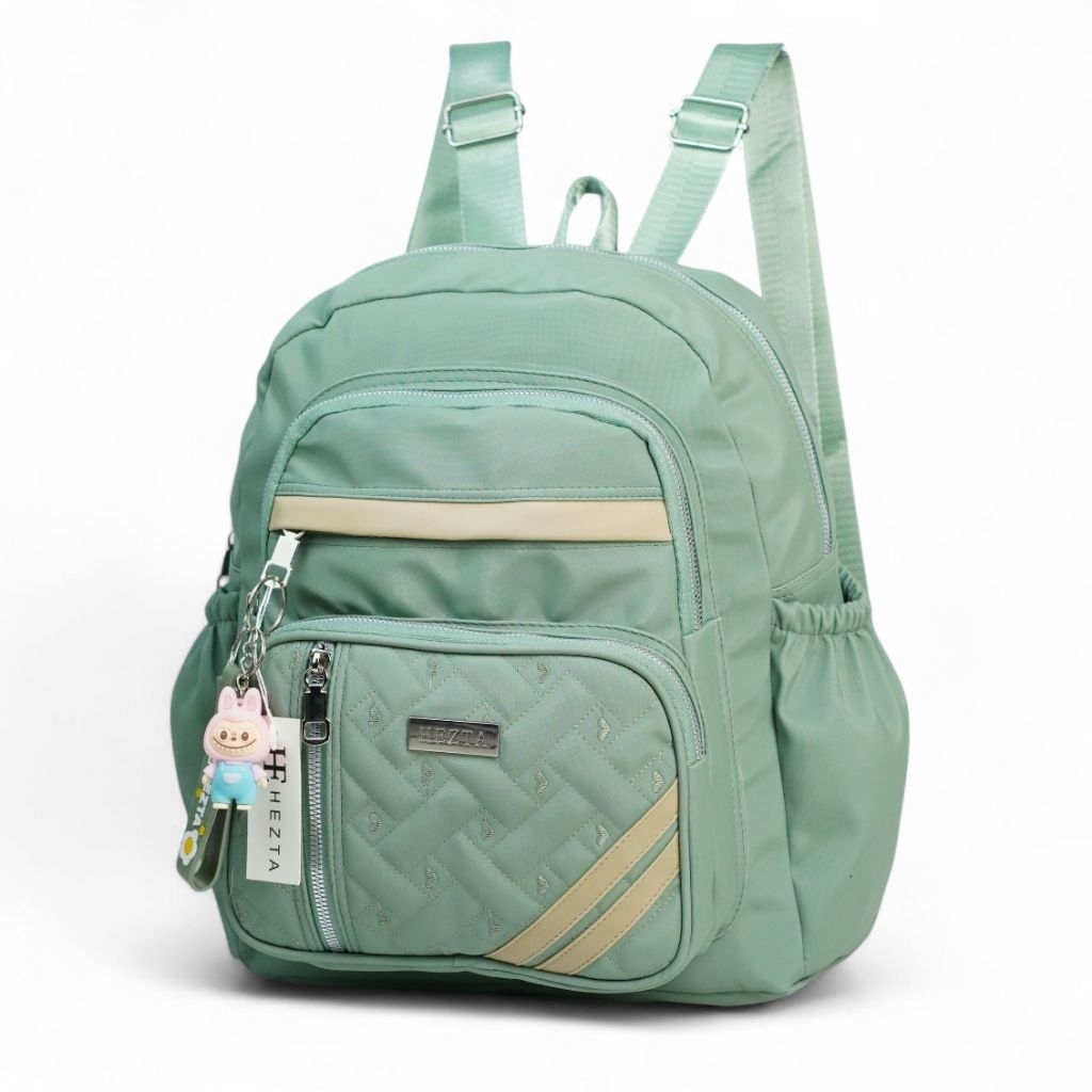 Jual New Tas Ransel | Tas Gendong Model Terbaru Motif Kombinasi Krem ...