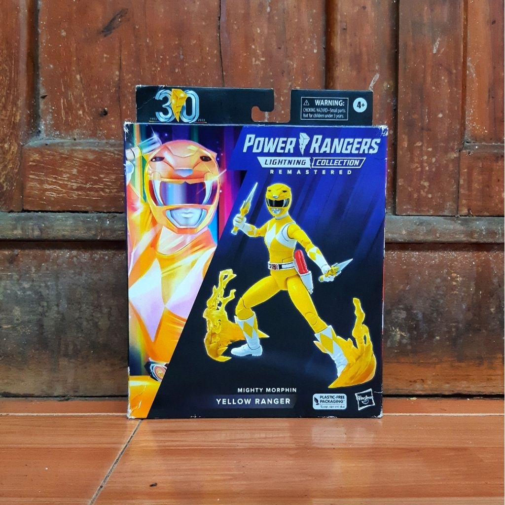 Jual Power Rangers Lightning Collection Remastered Yellow MISB Hasbro ...