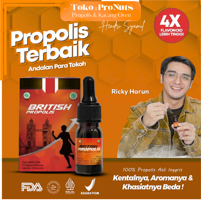 Jual British Propolis Suplemen Kesehatan Untuk Dewasa - Rekomendasi ...