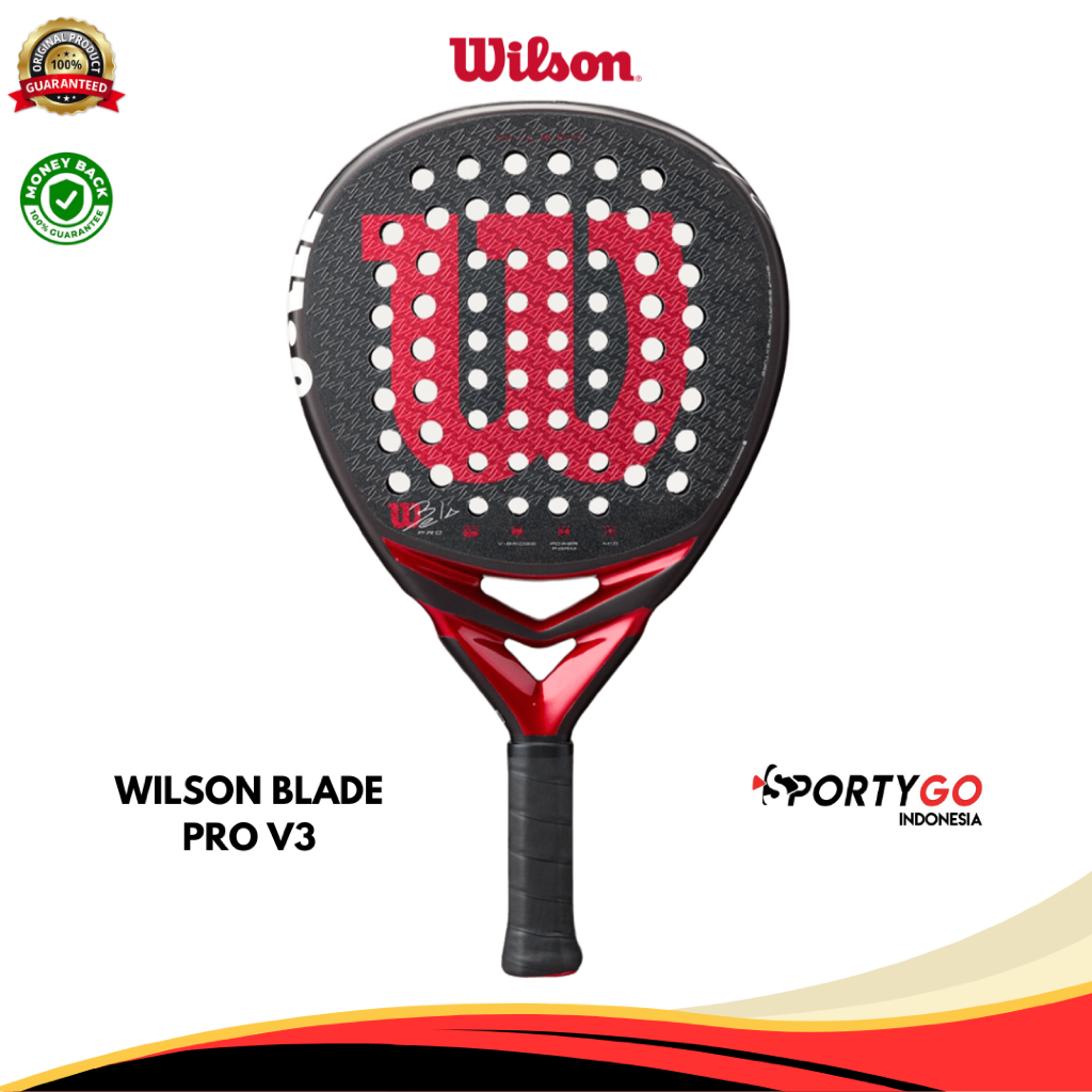 Jual Padel Racket WILSON Bela Pro V3 | Raket Padel Wilson | Shopee ...